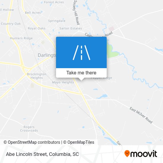 Abe Lincoln Street map