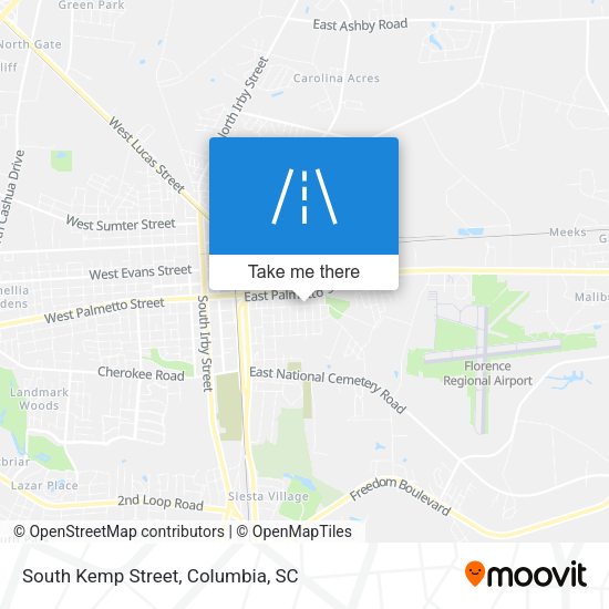 South Kemp Street map