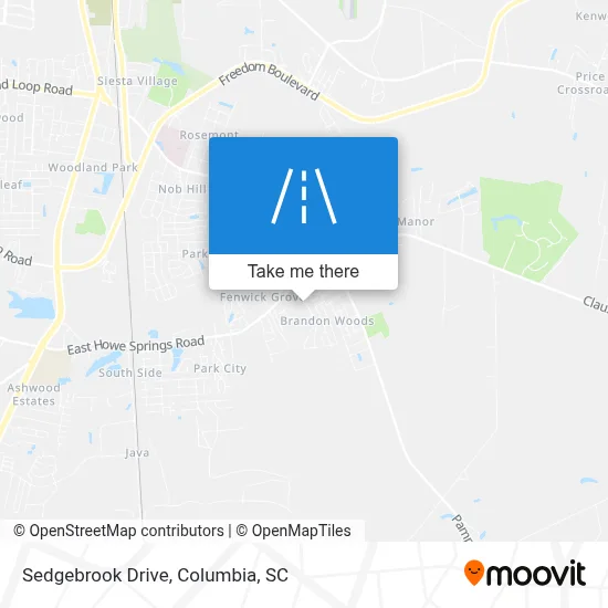 Sedgebrook Drive map