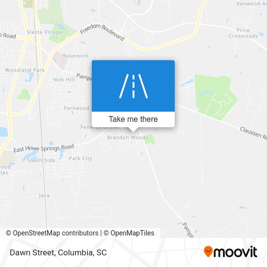 Mapa de Dawn Street