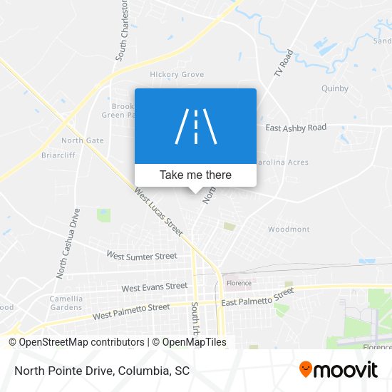 Mapa de North Pointe Drive