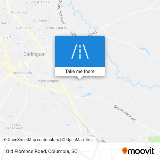 Old Florence Road map