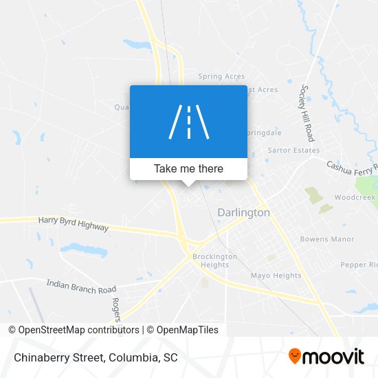 Mapa de Chinaberry Street