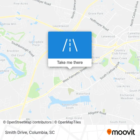 Smith Drive map