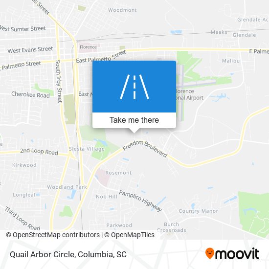 Quail Arbor Circle map