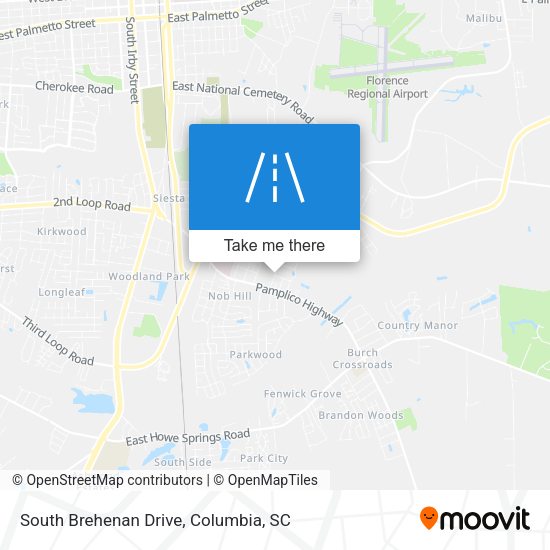 Mapa de South Brehenan Drive