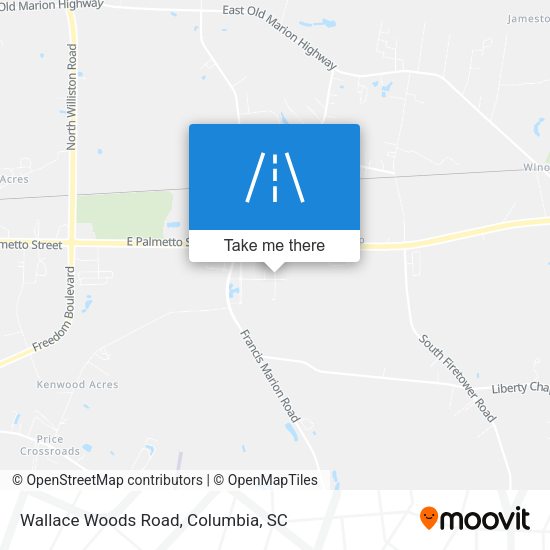 Mapa de Wallace Woods Road