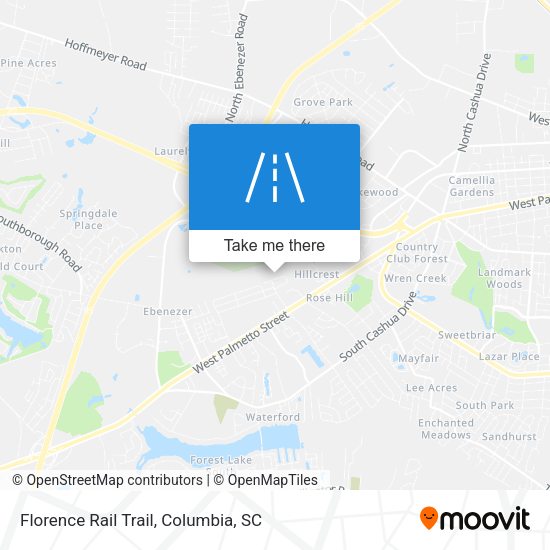Mapa de Florence Rail Trail
