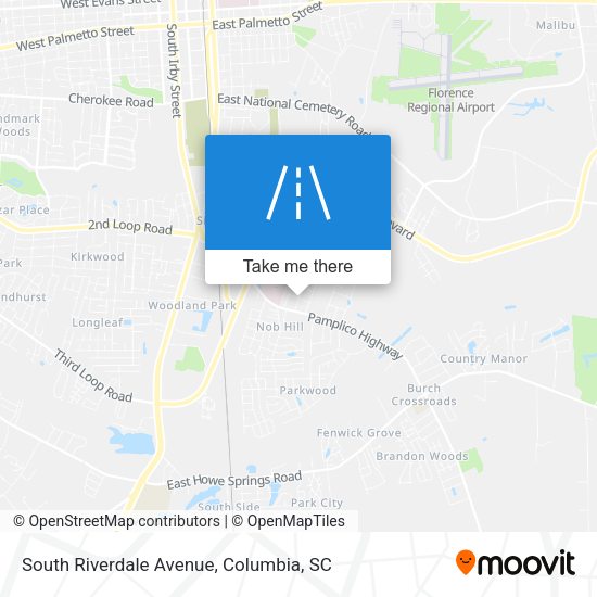 South Riverdale Avenue map