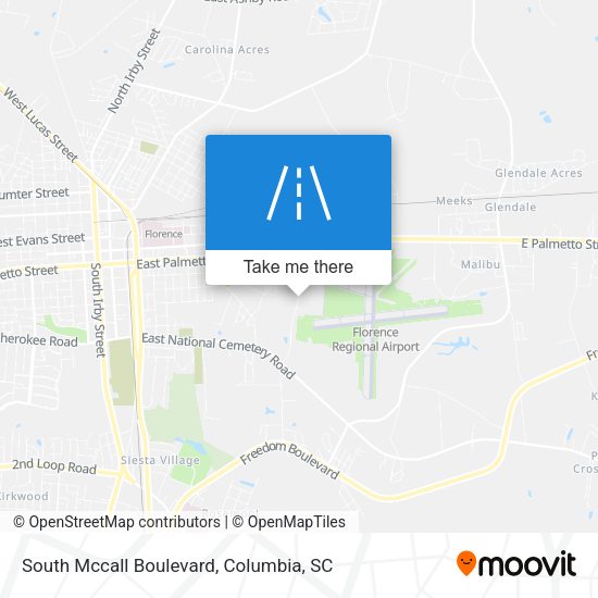 Mapa de South Mccall Boulevard