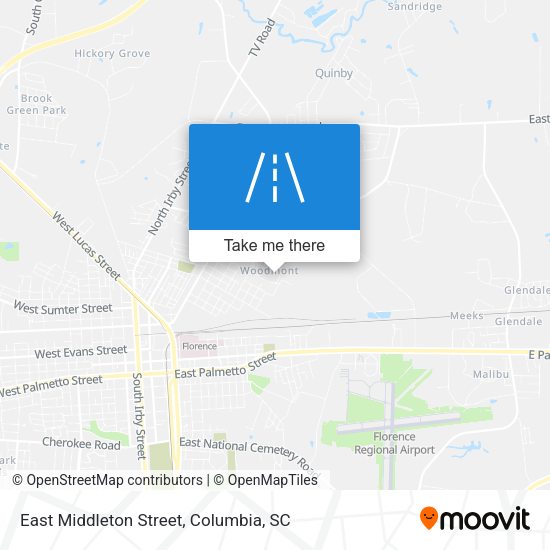 Mapa de East Middleton Street