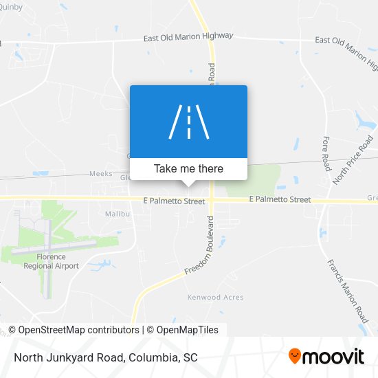 North Junkyard Road map