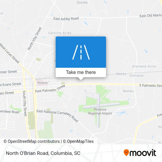 Mapa de North O'Brian Road