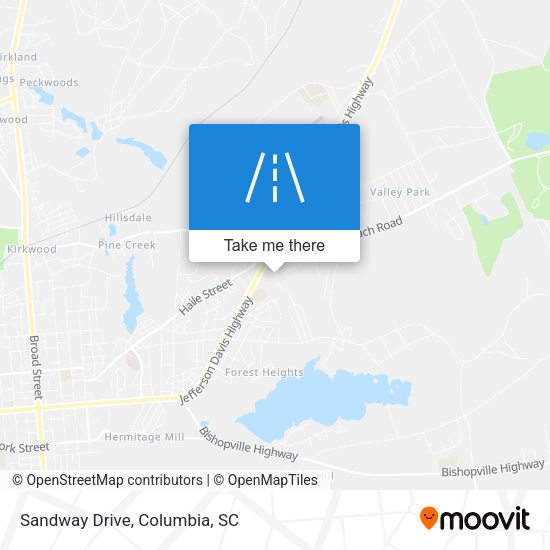 Sandway Drive map