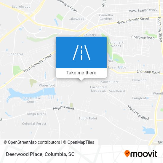 Mapa de Deerwood Place