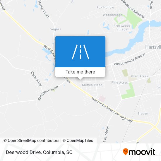 Mapa de Deerwood Drive