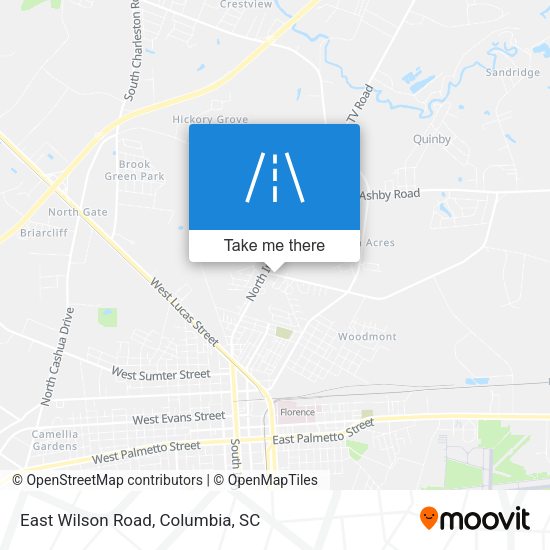 Mapa de East Wilson Road