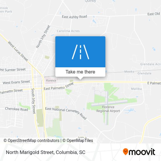 Mapa de North Marigold Street