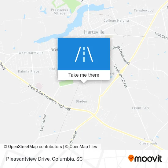 Pleasantview Drive map