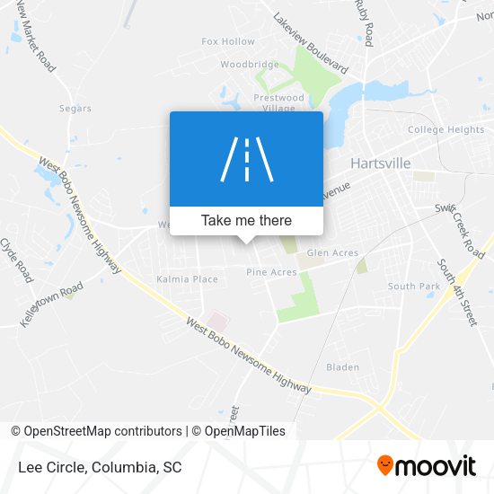 Mapa de Lee Circle