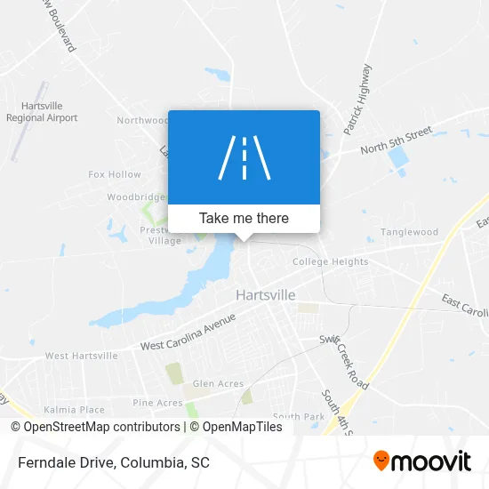 Ferndale Drive map