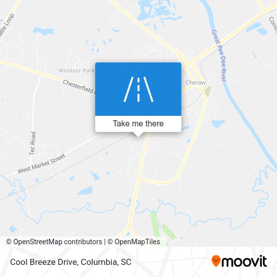 Mapa de Cool Breeze Drive
