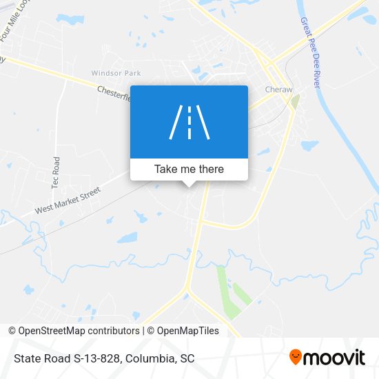 State Road S-13-828 map