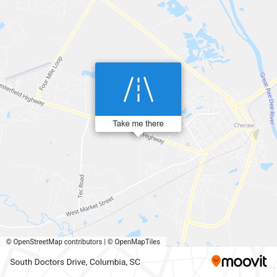 Mapa de South Doctors Drive