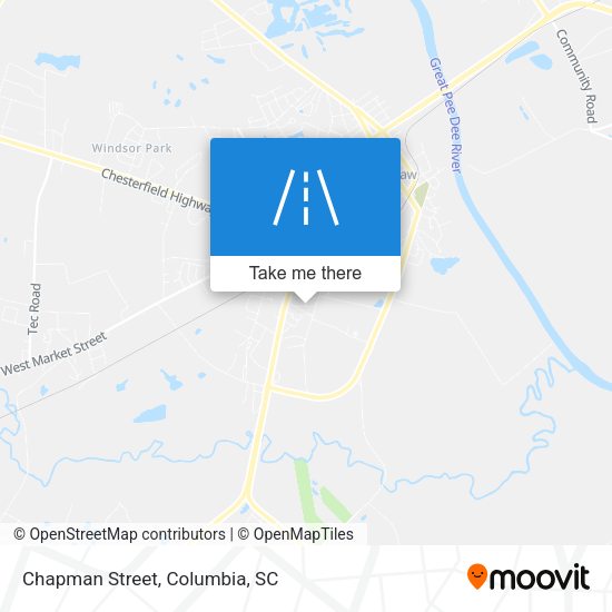 Mapa de Chapman Street