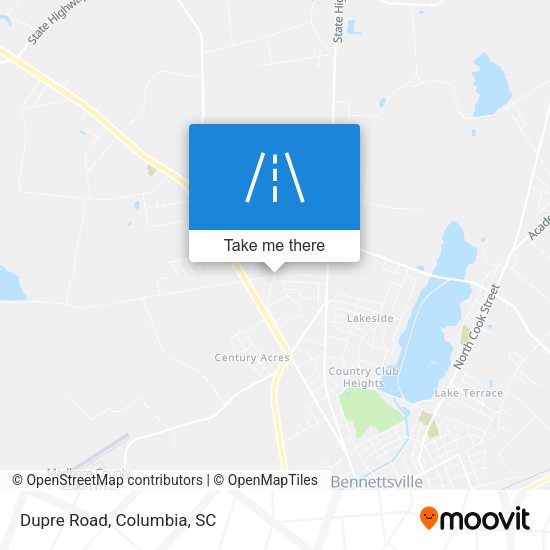 Mapa de Dupre Road