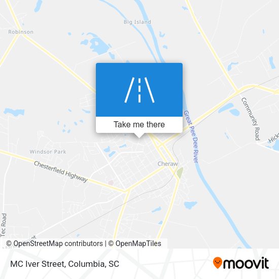 Mapa de MC Iver Street