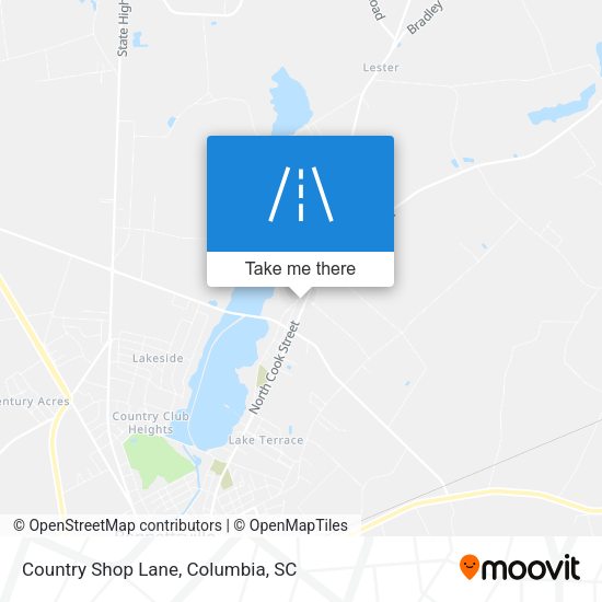 Mapa de Country Shop Lane
