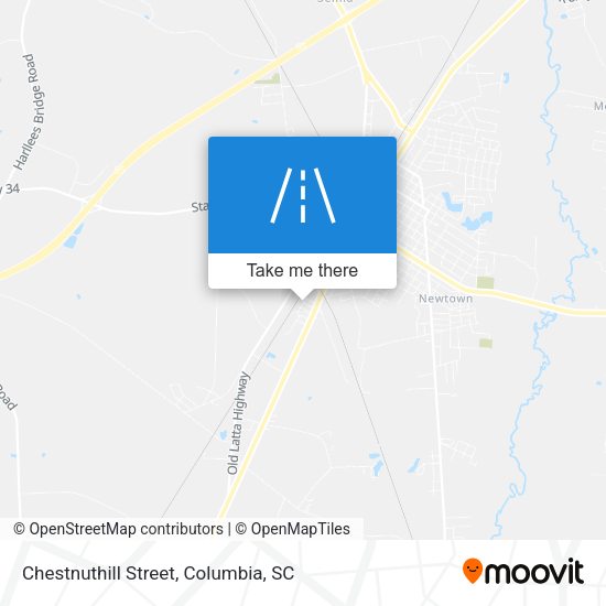 Chestnuthill Street map