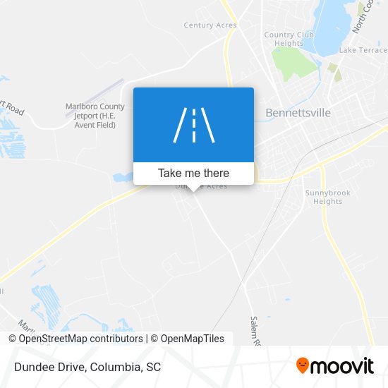 Mapa de Dundee Drive
