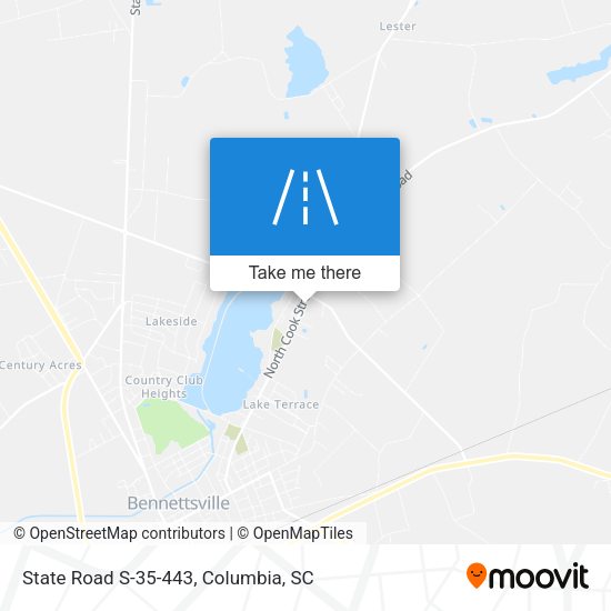 State Road S-35-443 map