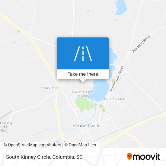 South Kinney Circle map
