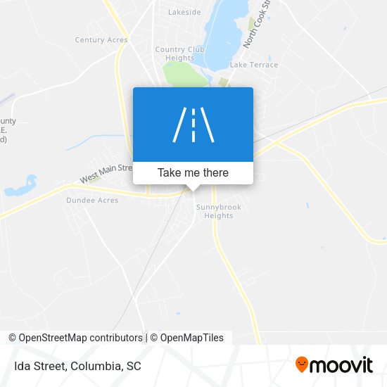 Mapa de Ida Street