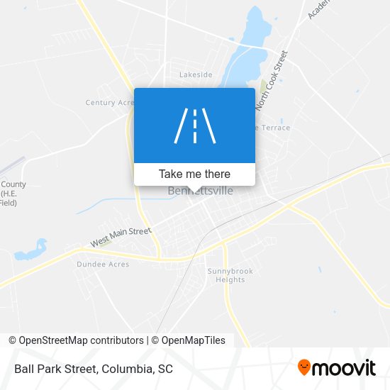 Ball Park Street map