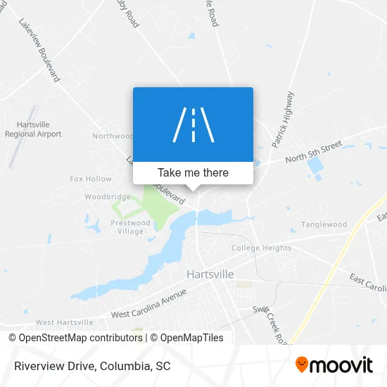 Riverview Drive map