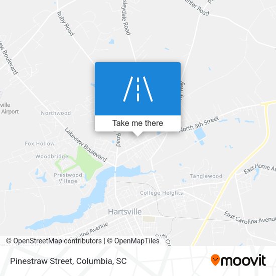 Mapa de Pinestraw Street