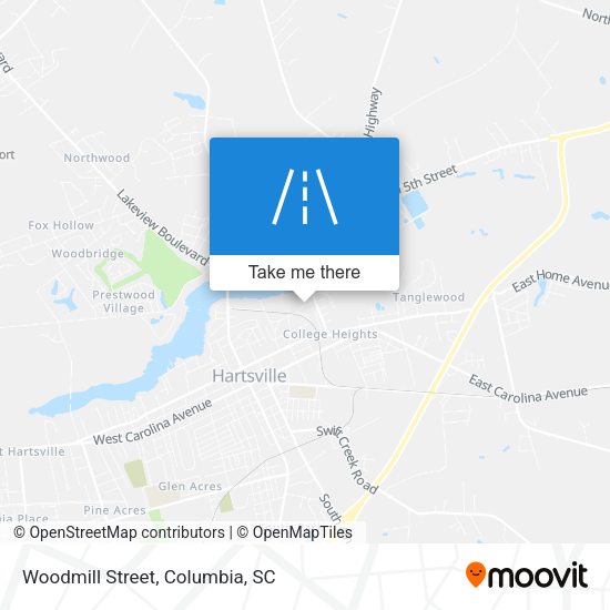 Mapa de Woodmill Street