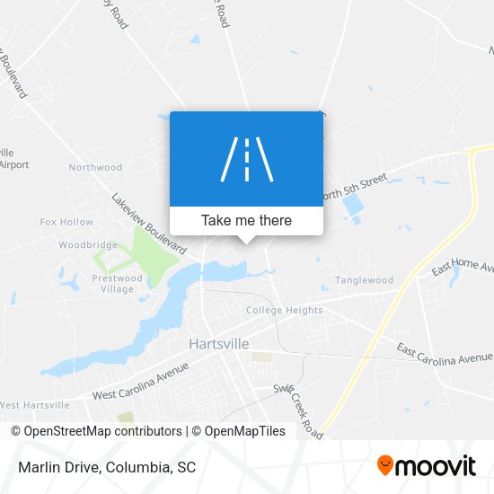 Marlin Drive map