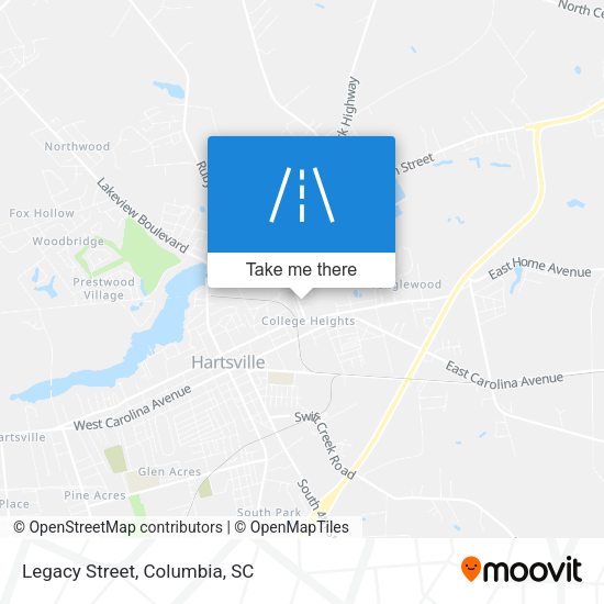 Mapa de Legacy Street