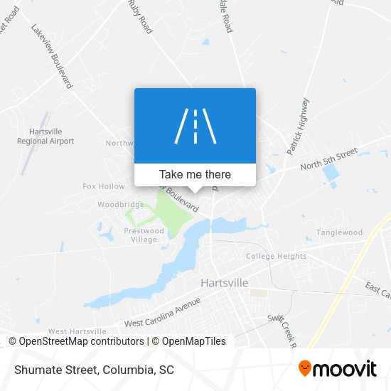 Mapa de Shumate Street