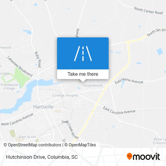 Hutchinson Drive map