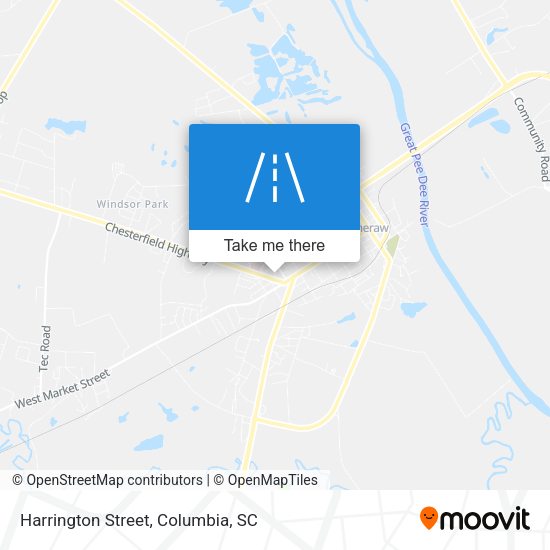 Mapa de Harrington Street