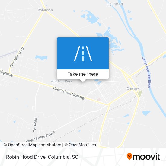 Mapa de Robin Hood Drive