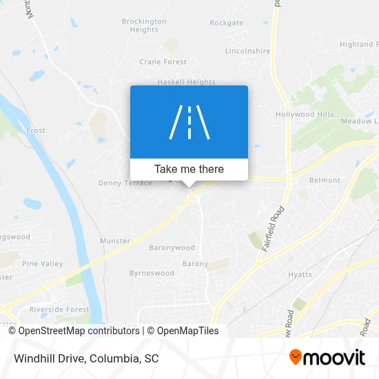 Windhill Drive map