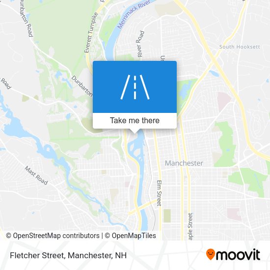 Fletcher Street map