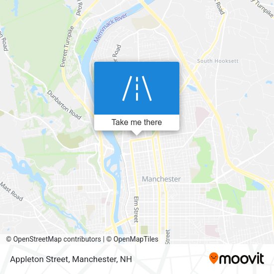 Appleton Street map